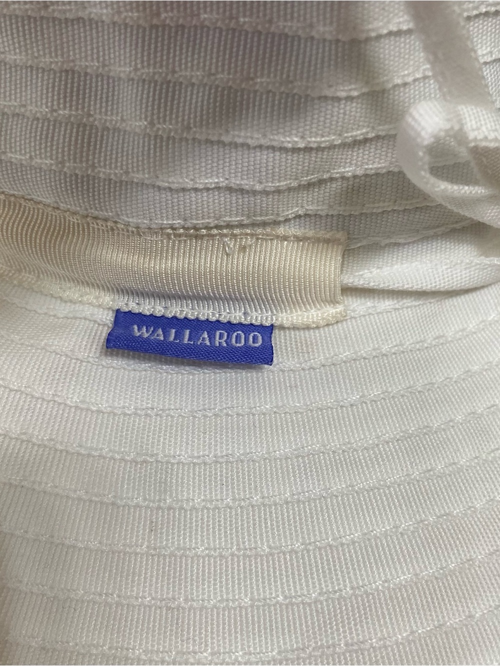 Wallaroo Hat Company Hampton White Wide Brim Sun Hat UPF 50+ Packable Women’s - Picture 3 of 6